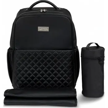 Přebalovací taška MOON přebalovací batoh Black