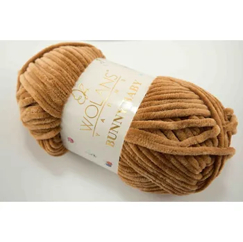 Příze Bunny Baby - světle hnědá 100-19