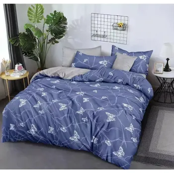 Povlečení TOTÁLNÍ VÝPRODEJ ! BAVLNĚNÉ POVLEČENÍ NA 1 POSTEL 140x200/70x90 cm - JIŘINKA