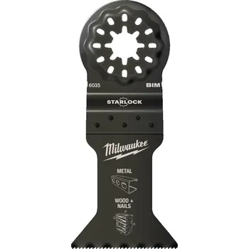 Pracovní nůž MILWAUKEE Sada bimetalových nožů pro ponorné řezy 65x42mm-50ks