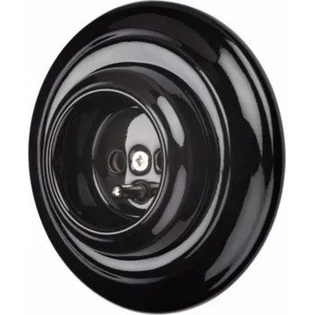 Elektrická zásuvka Zásuvka Ledison Elektrická Zásuvka šedá