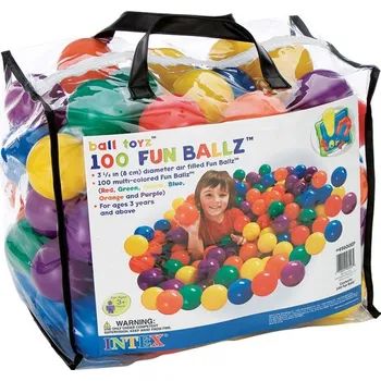 Dětský míč Intex 49600 Míčky 8 cm 100 ks
