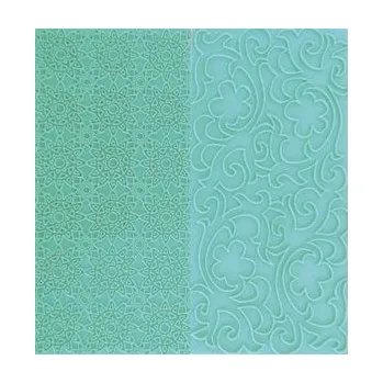 Jedlá dekorace na dort Cakesupplies Otiskovací podložky Klasické krajky Set 2