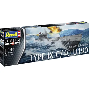 Revell German Submarine Type IX C/40…