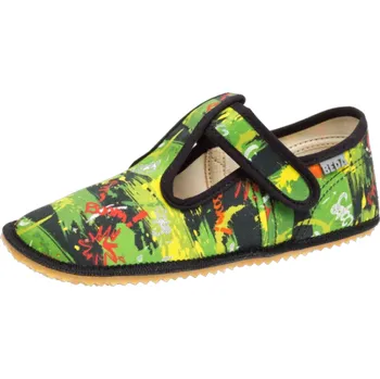 Chlapecké bačkory Beda barefoot přezůvky Graffiti BF 060010/W Velikost: EU 24