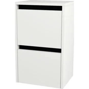 Koupelnový nábytek Koupelnová závěsná skříňka Devo Etna 2.0 alpská bílá 40 x 65 x 33 cm ET2-PS2S40-P36