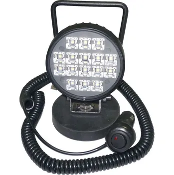 Přídavný světlomet Pracovní hledací LED světlo s magnetem 10-30V/24W rozptylné, l:92mm
