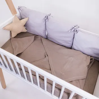 Dětská deka Tulimese Zavinovací mušelínová deka béžová