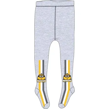 Dětské punčocháče - šedý melír | Mimoni Barva: Šedý melír, Velikost: 128/134