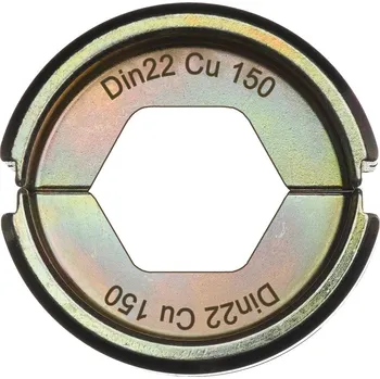 MILWAUKEE Krimpovací čelisti DIN22 Cu 150