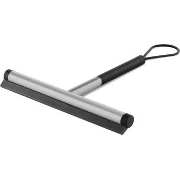 Stěrka na okno Sprchová stěrka JAZ 24 x 21 cm, matná, nerezová ocel, Zack - doprava zdarma od 2999 Kč