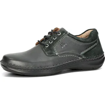 Pánské polobotky Josef Seibel pánské kožené polobotky - černé