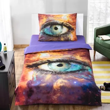 Povlečení POVLEČENÍ S 3D EFEKTEM 140x200/70x90cm - OKO