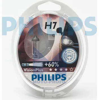 Autodoplněk PHILIPS VISION PLUS 60% 12972VP-BL H7 12V 55W 2KS