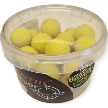 Boilies Autentik Sniper pop up boilies BioAzar (BioAzar-kukuřice, tygří ořech, konopí.)