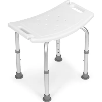 Koupelnové sedátko Modern Home Koupelnová rehabilitační sprchová židle 48,5 x 37 x 41 cm bílá