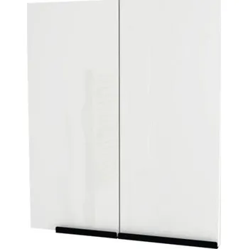 Koupelnový nábytek Zrcadlová skříňka bez osvětlení Devo Etna 2.0 pravá 60 x 16 x 70 cm alpine white