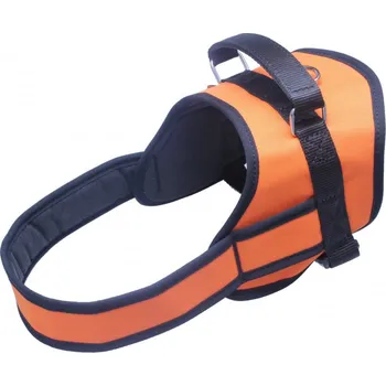 Postroj pro psa PROFIZOO Služební postroj XL popruh (OH 73 - 101 cm) oranžová