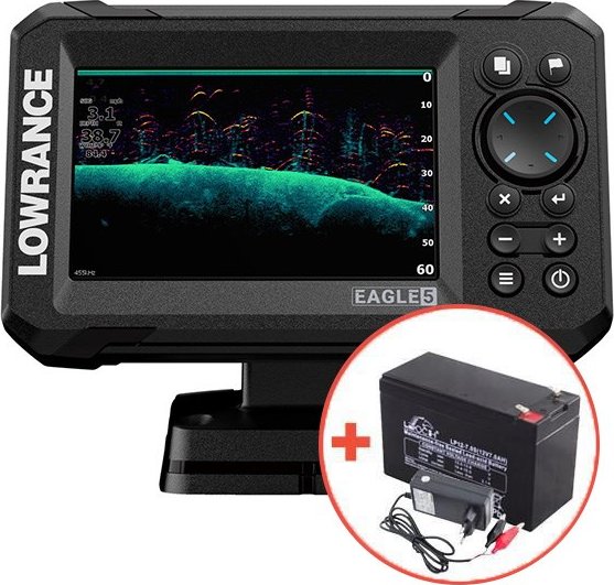 Lowrance Echolot Eagle 5 Se Sondou 83/200 HDI