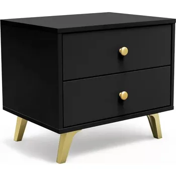 Noční stolek ArtStol Noční stolek SIENA | černá