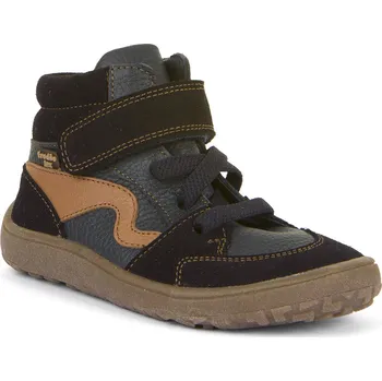 Dětská móda Kožené kotníčkové boty s membránou TEX GO - Dark Blue/tmavě modrá, Froddo Velikost: 25