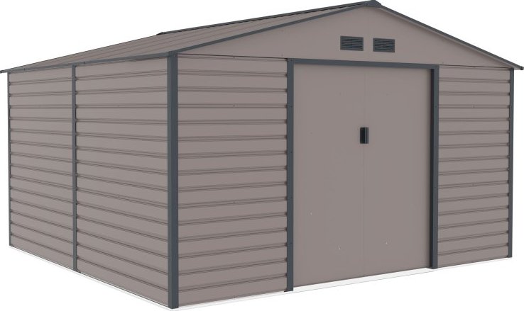 Zahradní domek G21 GAH 1085 - 340 x 319 cm, šedý