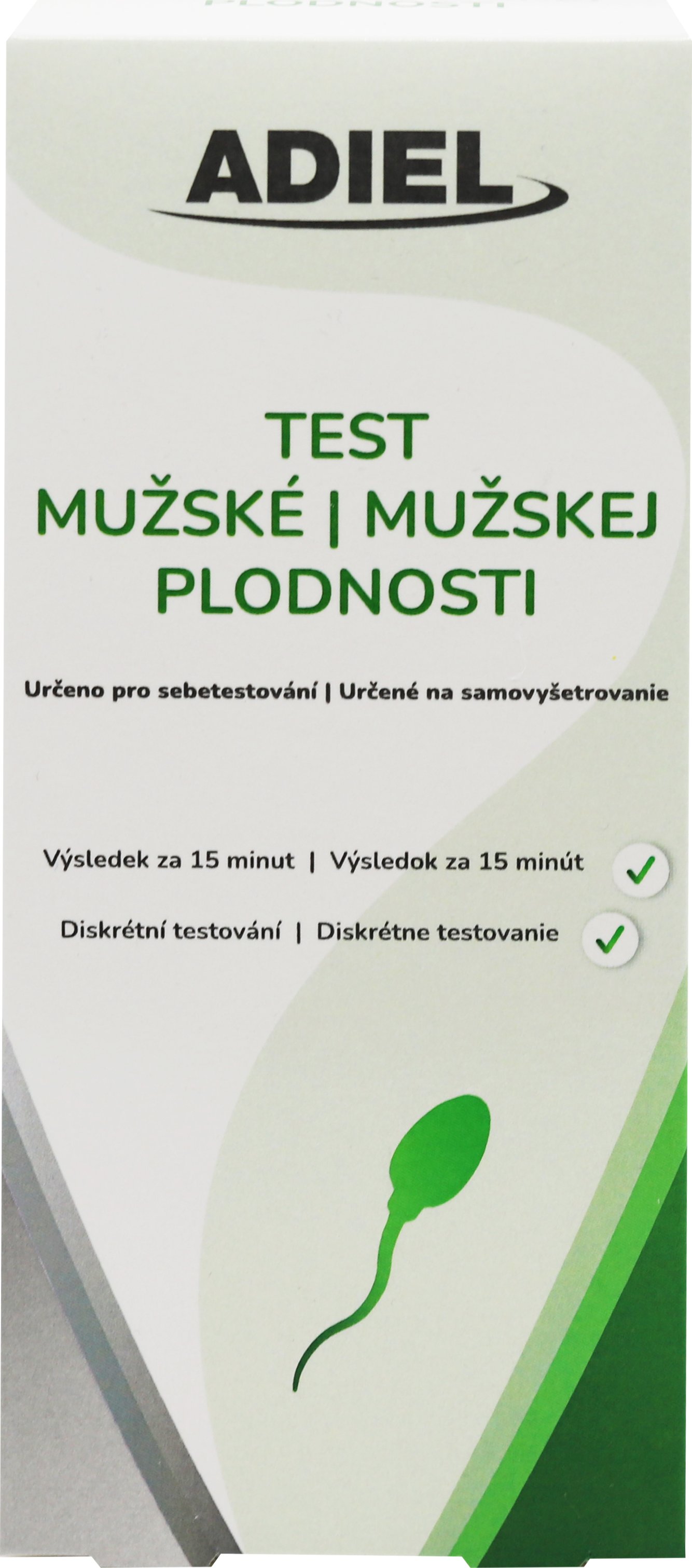 Adiel Test mužské plodnosti 1 ks - Zbozi.cz