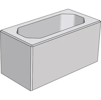 Zahradní obrubník CSB-SOLOBLOK 40/20/20 šedá základní /60ks