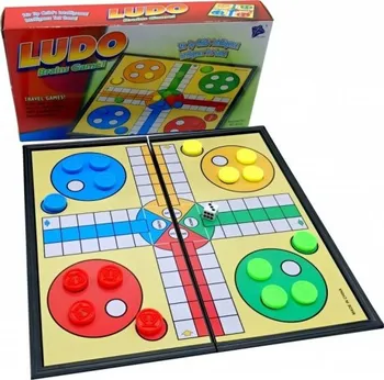 Cestovní hra Ludo Brains Game Člověče nezlob se magnetické