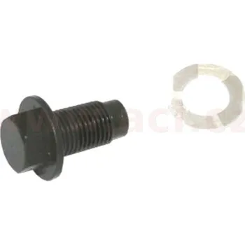 Auto-moto výpustný šroub olejové vany M12x1,25, délka 20mm, vč. těsnění