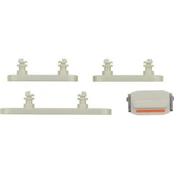 Boční tlačítka pro iPhone 15 / 15 Plus ORI - Žlutá - 4ks v jedné sadě