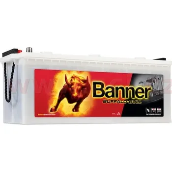 Autobaterie 180Ah baterie, 950A, levá BANNER Buffalo Bull 514x223x195(220)