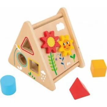 Dřevěná hračka TOOKY TOYS Aktivity trojúhelník