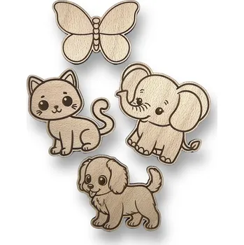 JarisWood Sada velká domácí zvířátka Druh: Bez magnetu