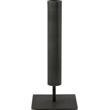 Svícen House Doctor Kovový svícen Kolo Black 18 cm