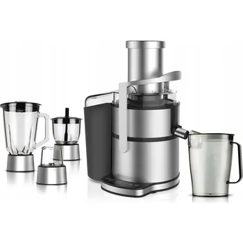 Odšťavňovač Odšťavňovač HEINRISCH'S HPJ 8697 stříbrný/šedý 800 W