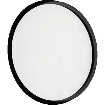 Zrcadlo Kulaté LED Zrcadlo do koupelny v rámu Devo Lotos 69 x 89 cm IP 44 ocel LF-LULED69-L09