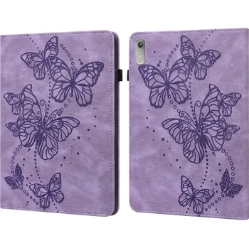 Pouzdro na tablet VSECHNONAMOBIL 85690 ART BUTTERFLY Zaklápěcí pouzdro pro Lenovo Tab P11 Gen 2 fialové