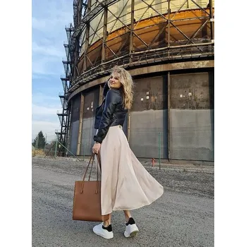 Dámská sukně sukně M.ASCH-Be original Silky Midi - Cream S/M