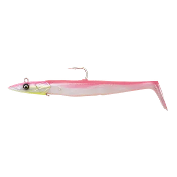 Umělá nástraha Savage Gear Gumová Nástraha Sandeel V2 Pink Pearl Silver 2+1ks Délka: 27,5cm, Hmotnost: 275g
