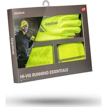 cyklistický dres Rukavice Grip Grab Hi-Vis Running Essentials L