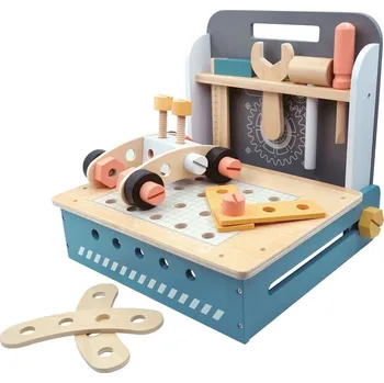 Dětská dílna ZOPA Dřevěný ponk skládací Wood