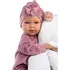 Panenka Llorens New Born realistická panenka miminko se zvuky a měkkým látkovým tělem 42 cm