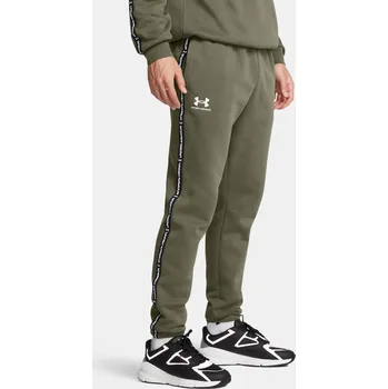 Pánské tepláky Under Armour UA Icon Fleece Jgr Tapin 1389358-390 Zelená SM