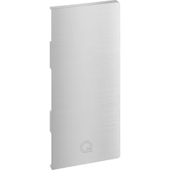 Koncové víčko, Easy Glass Pro, boční montáž Koncové víčko, Easy Glass Pro, boční montáž, pravé, hliník, kartáčovaný, eloxovaný