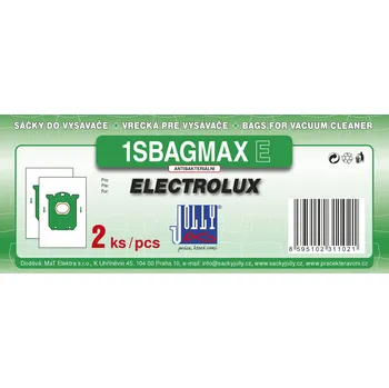 Sáček do vysavače JOLLY Sáčky do vysavače 1SBAG MAX E (2 ks) - textilní