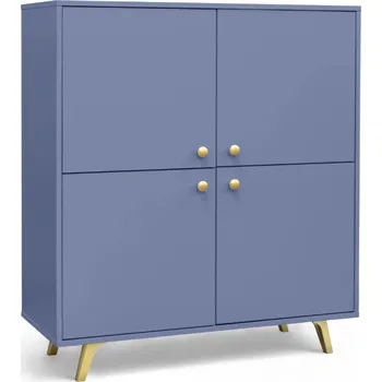 Komoda ArtStol Komoda SIENA 4D | modrá