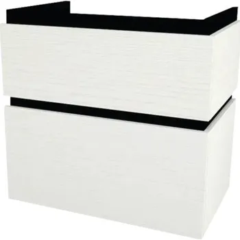 Koupelnový nábytek Koupelnová skříňka pod umyvadlo Devo Viva 2.0 bílá 69 x 66 x 44 cm VV2-SU2S69x66-F104