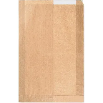 Wimex Papírový sáček s okénkem 22+5 × 34 cm, 1000 ks