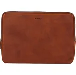 Kožený obal na notebook 15,6" Burkely Gast - koňak